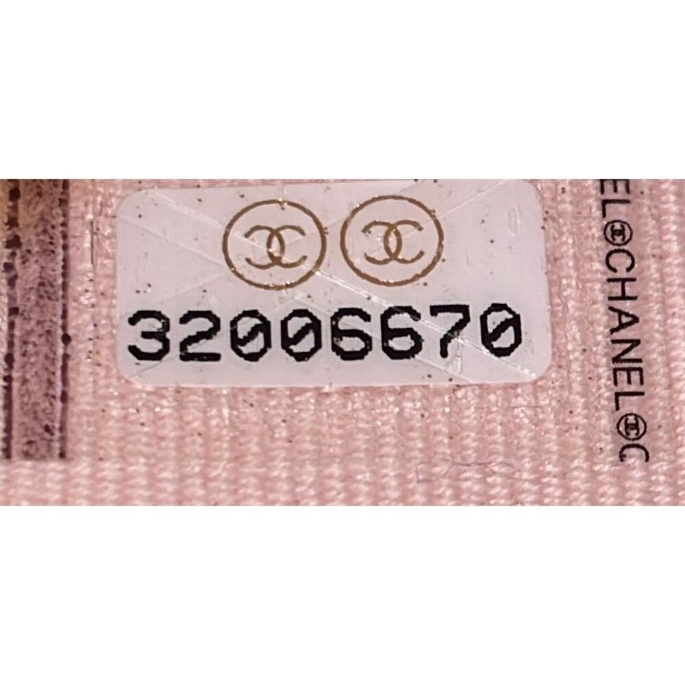 Chanel Classic Flap Card Holder on Chain Quilted Caviar Mini Pink - Picture 6 of 6